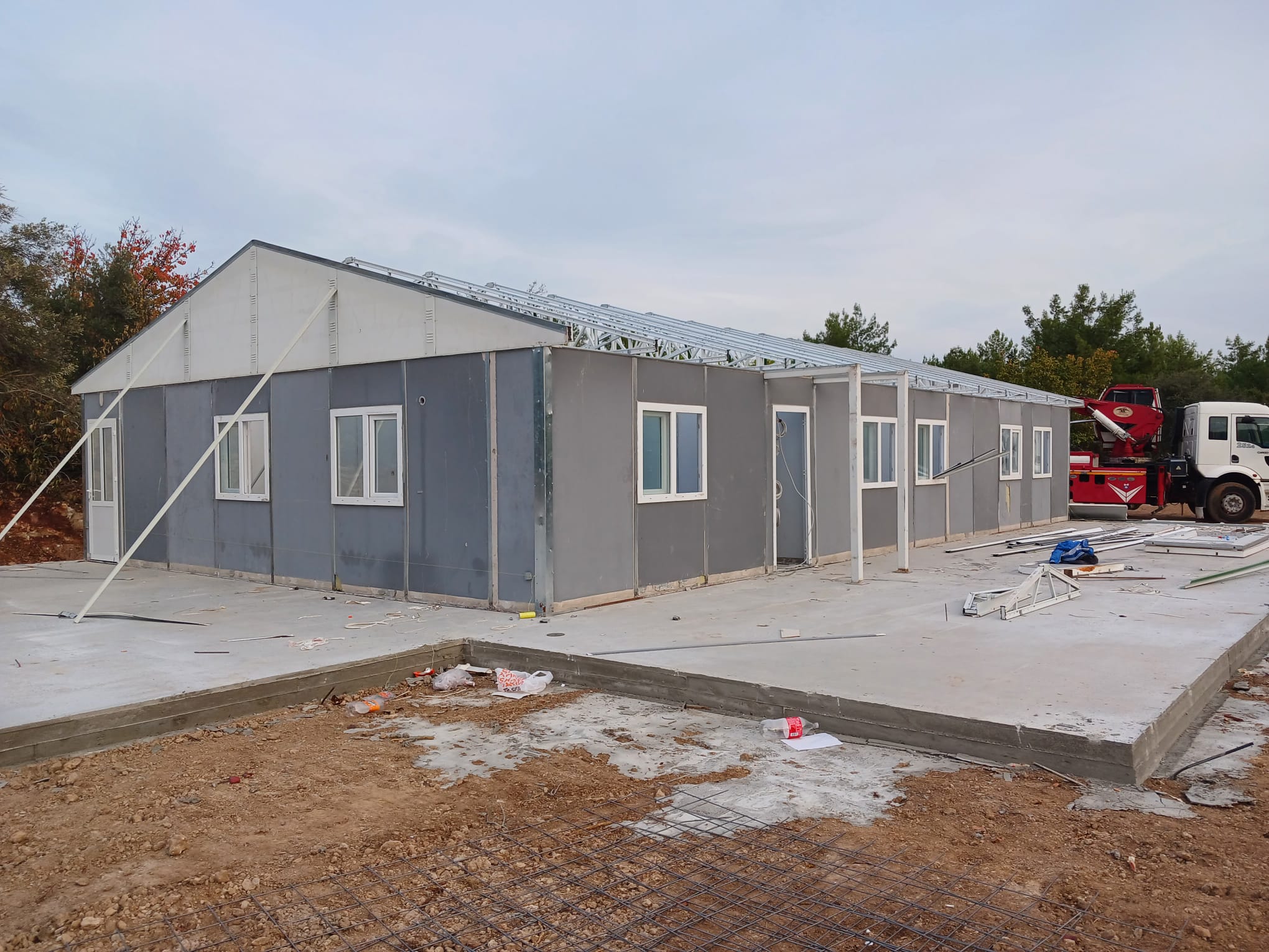 Miranur Prefabrik proje uygulaması